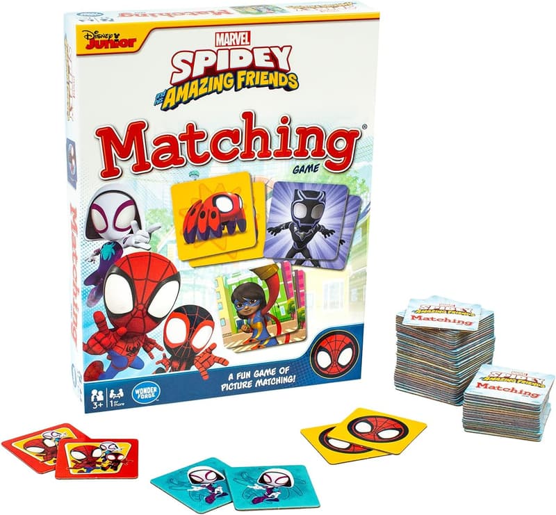 Spidey and His Amazing Friends Memory Game for Kids 3+