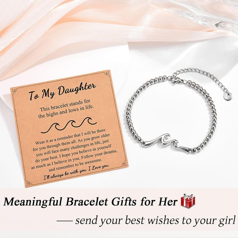 Wave of Life Bracelet - Ideal Gift for Women on Any Occasion