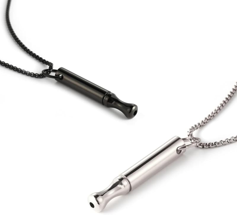 Anxiety Relief Breathing Necklace Set for Smoking Cessation