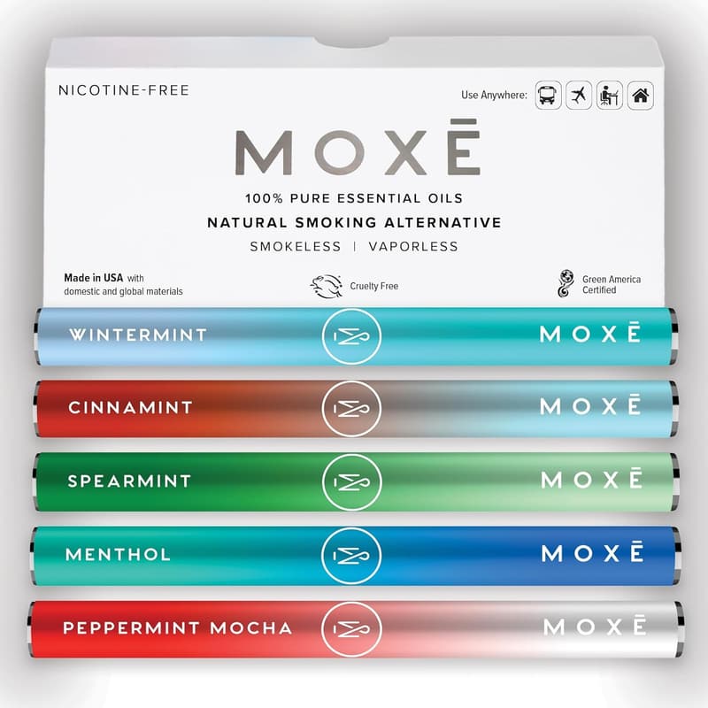 Natural Air Inhaler Variety Pack – Menthol Essential Oils, Craving Relief
