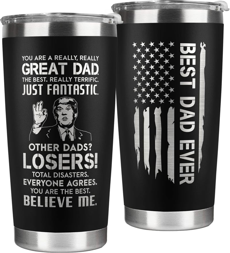 Father's Day 20 Oz Stainless Steel Tumbler for Dad