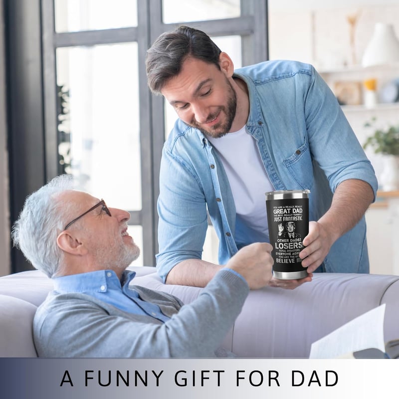 Father's Day 20 Oz Stainless Steel Tumbler for Dad
