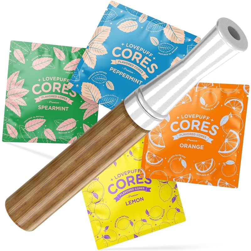 Nicotine-Free Flavored Smokeless Inhaler