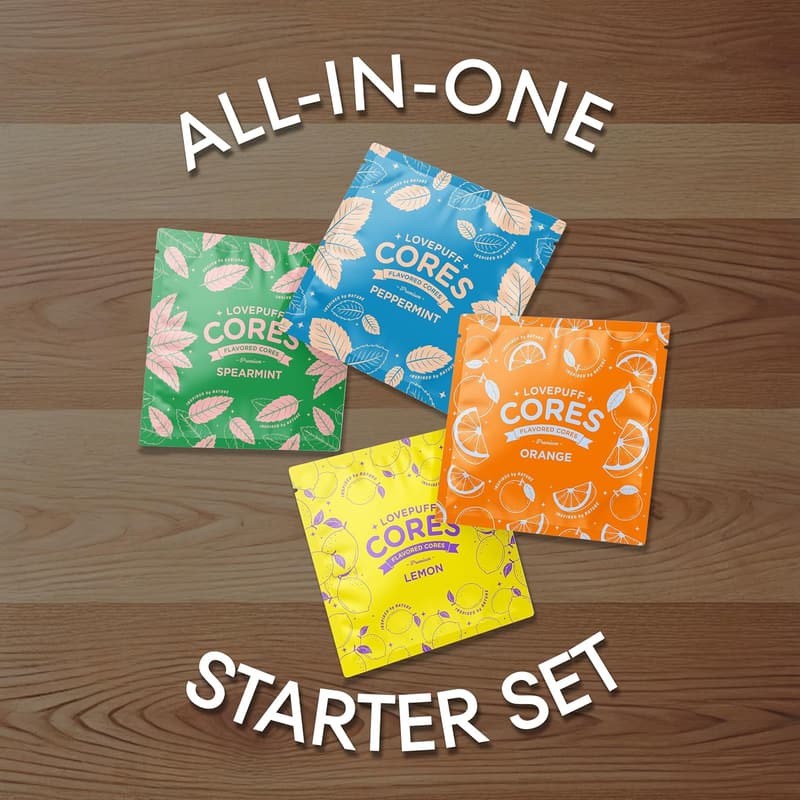 Nicotine-Free Flavored Smokeless Inhaler