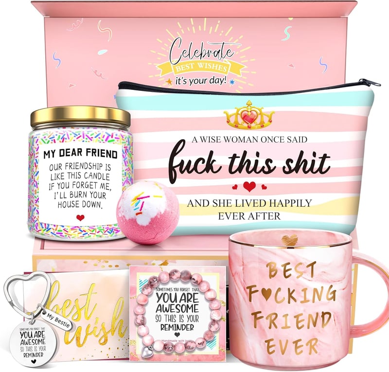 Funny Friendship Candle Gift for Women Best Friends