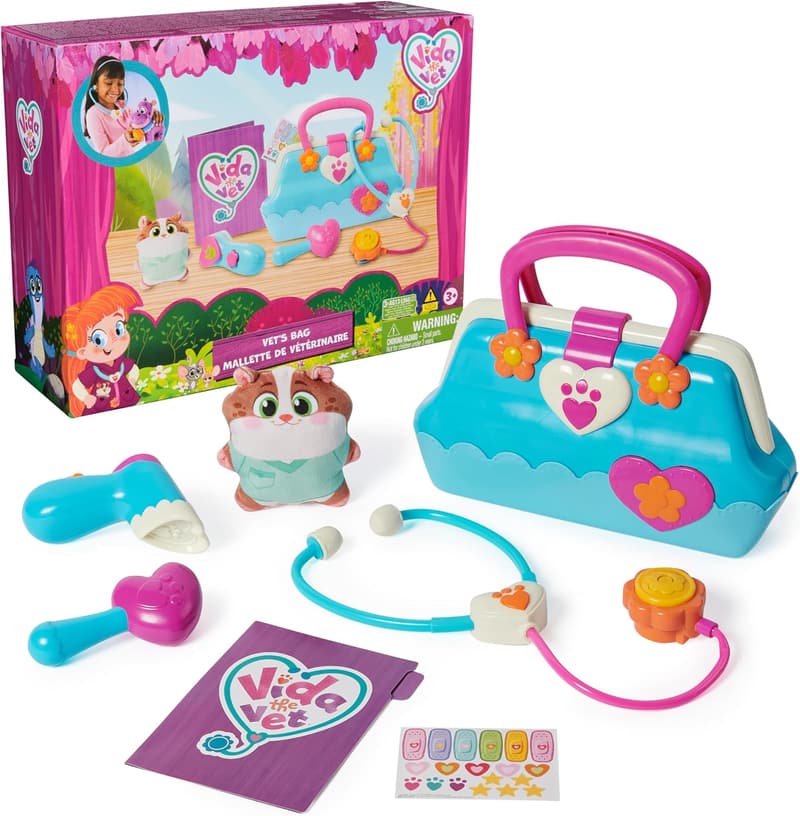 Veterinarian Costume Play Set with 5 配件 & Toy