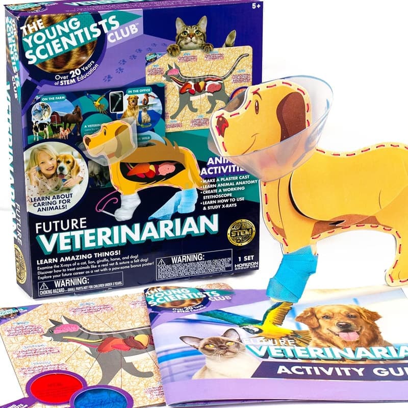 Future Veterinarian Career Kit for Kids - 10 Activities & Learning Guide