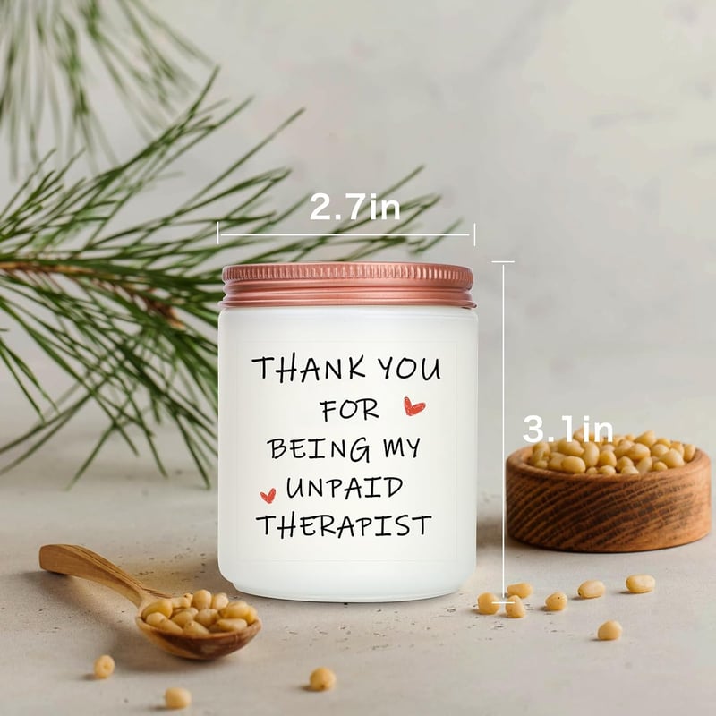 Friendship Appreciation Candle - Thank You Gift for Women, 9oz