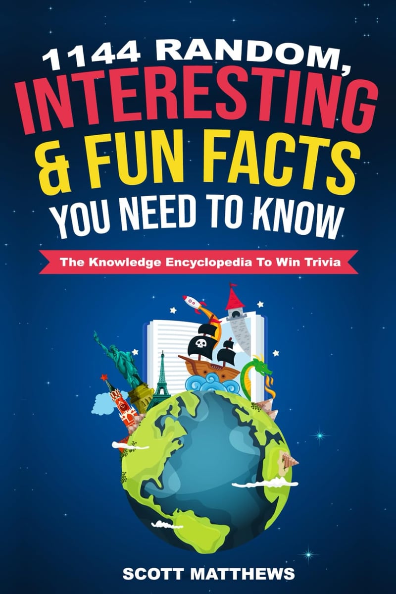 Fun & Interesting Facts Book: 1144 Trivia Essentials