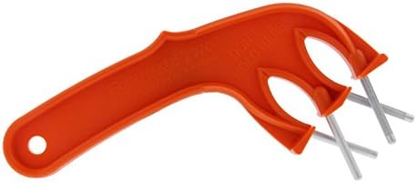Edgemaker Pro Knife Sharpener - Durable & Easy to Use, Orange