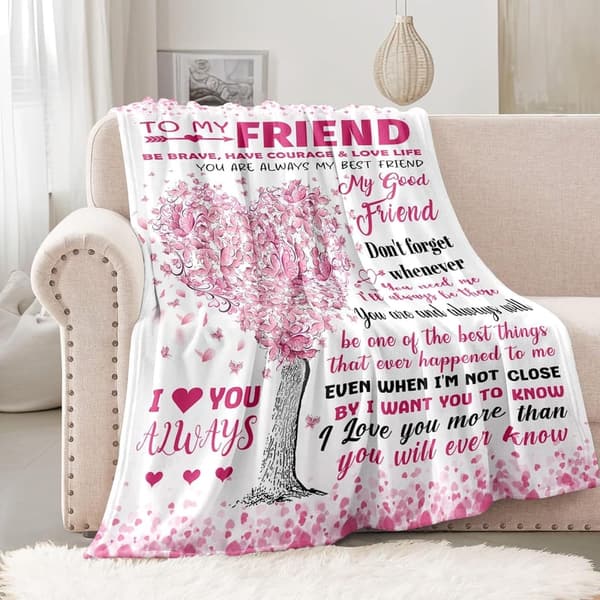 Best Friend Birthday Blanket - 50