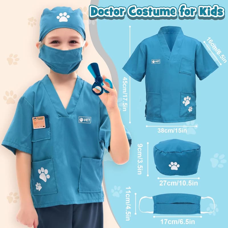 Interactive Veterinarian Playset for Kids - 22Pcs Dog Toys
