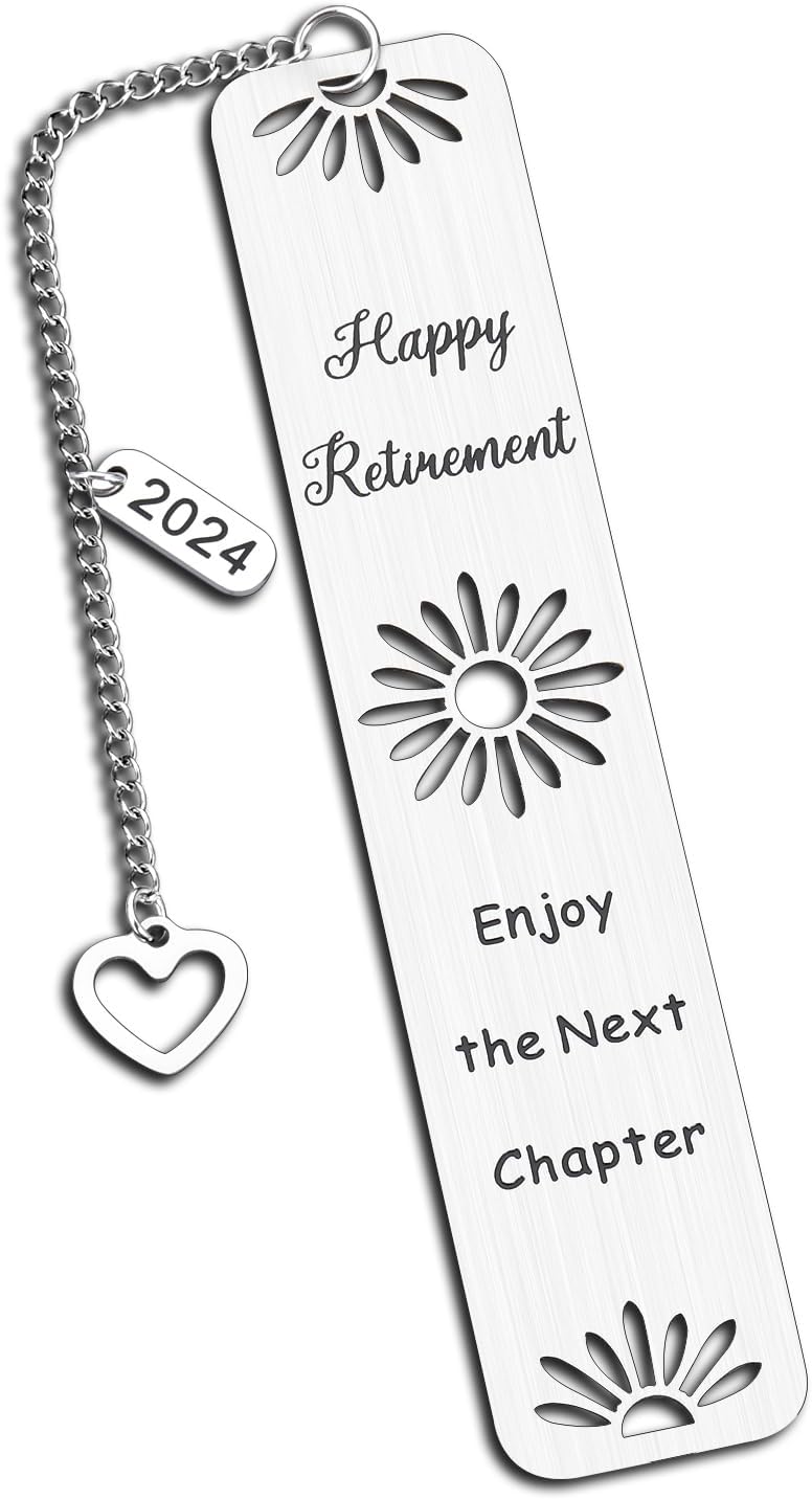 Happy Retirement Bookmarks for Coworkers & Friends