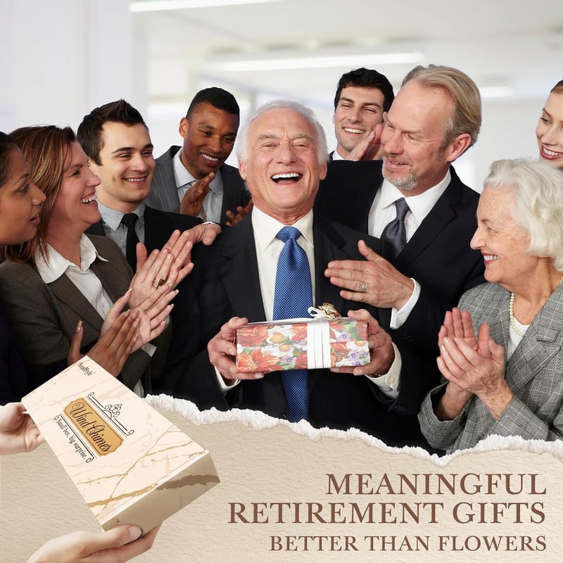 Happy Retirement Wind Chime Gift for Men and Women