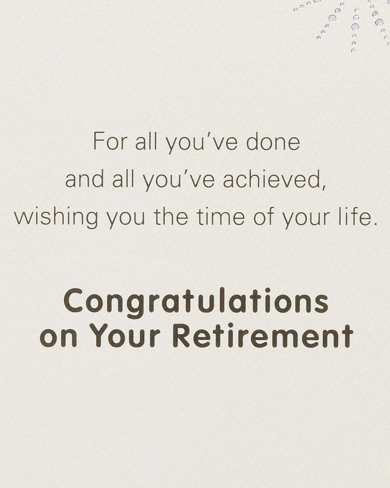 Retirement Card - 