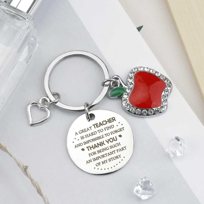 Teacher Appreciation Keychain Gift for Women