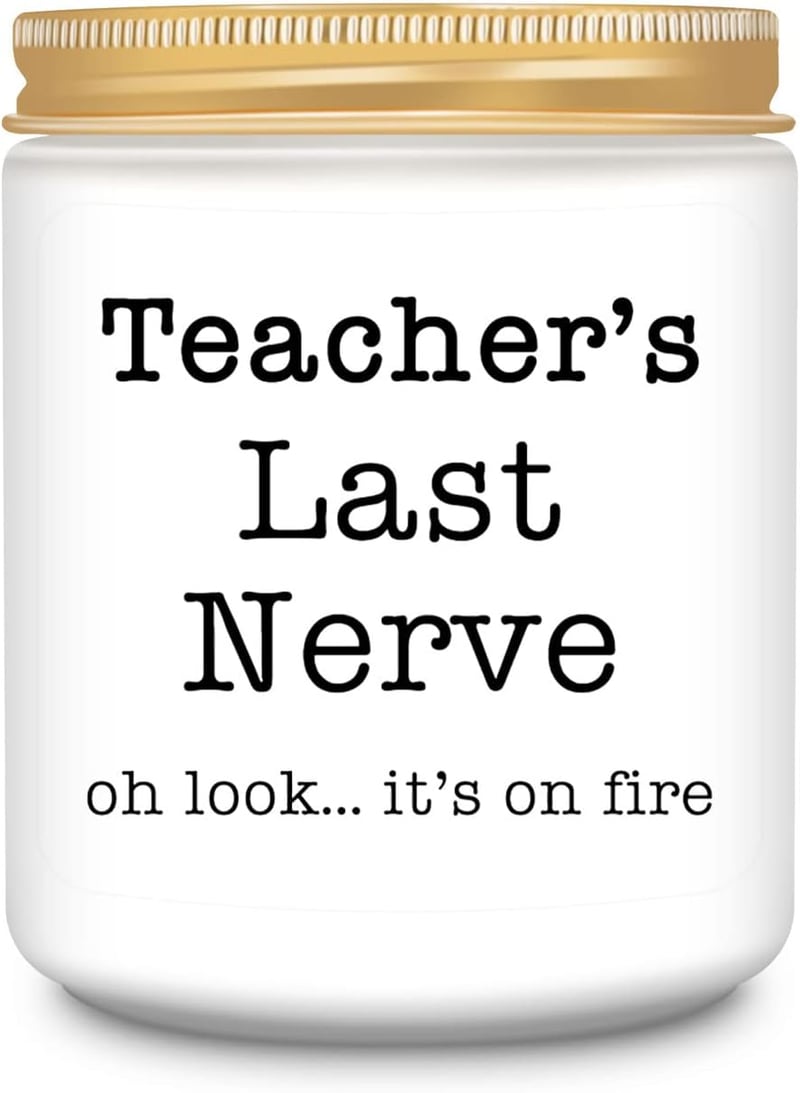 Teacher Appreciation Scented Candles for Women