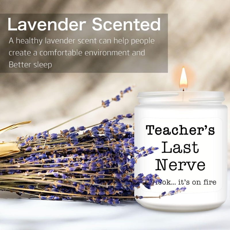 Teacher Appreciation Scented Candles for Women
