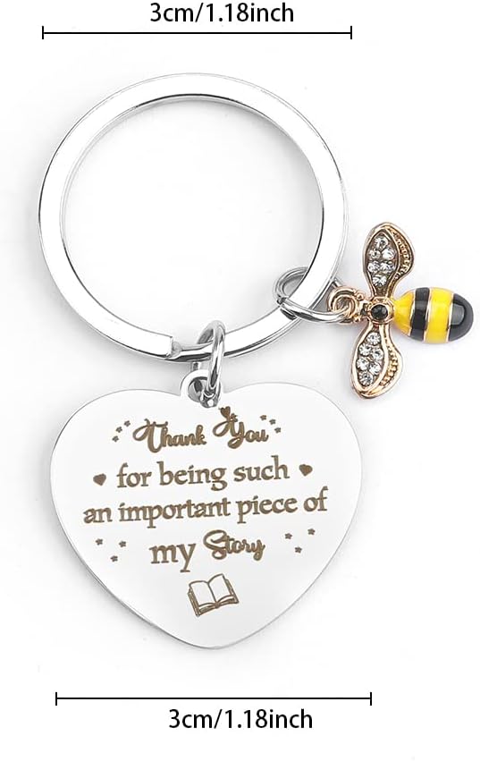 Teacher Appreciation Keychain Gift for Women