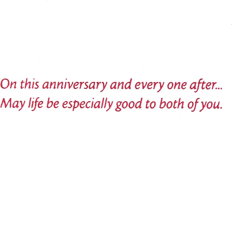 Happy Anniversary Card for Couples - Hallmark Signature