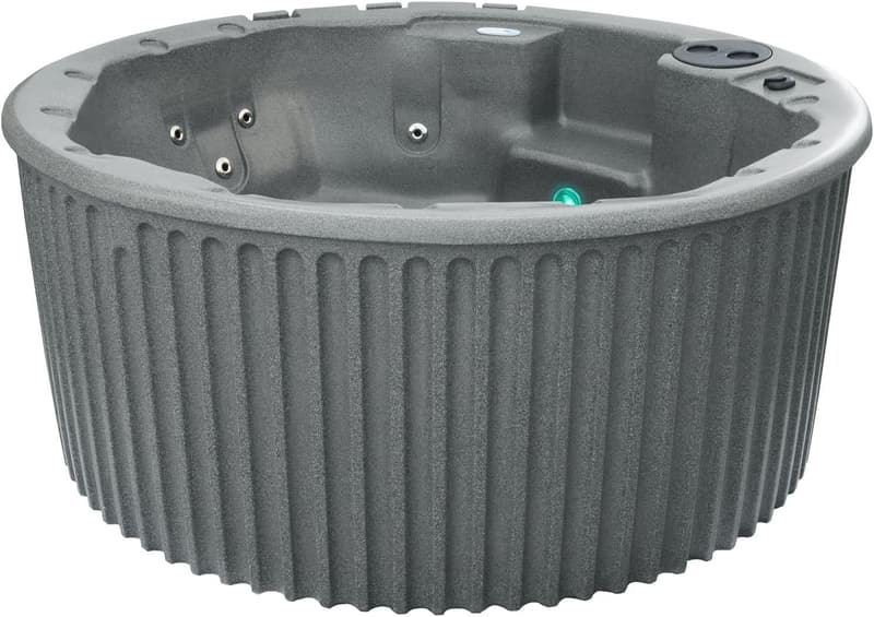 20-Jet Plug & Play Hot Tub for 6 - Gray Granite Finish