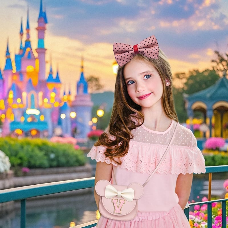 Personalized Toddler Crossbody Purse for Girls (Ages 1-8)