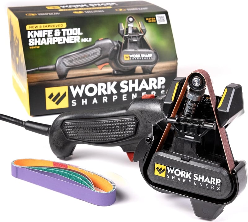 Electric Knife and Tool Sharpener - Adjustable & Easy to Use
