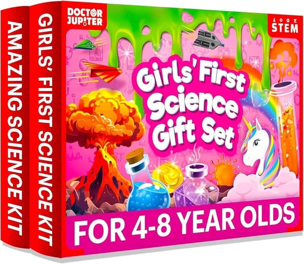 Girls' STEM Science Gift Set - Fun Learning Kit for Ages 4+