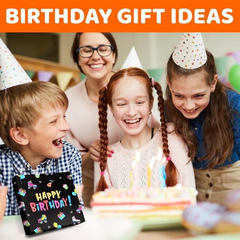 Birthday Gift Box Socks for Ages 8-12 - Fun Gifts for Kids