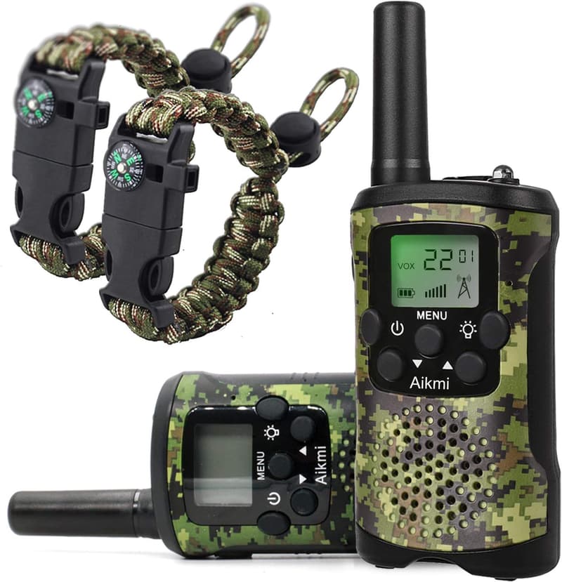 Kids' Walkie Talkies - 22 Channel, 3-Mile Range, Durable Adventure Toy
