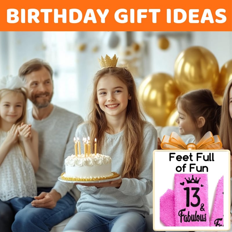 13th Birthday Socks Gift for Teens - HappyPop