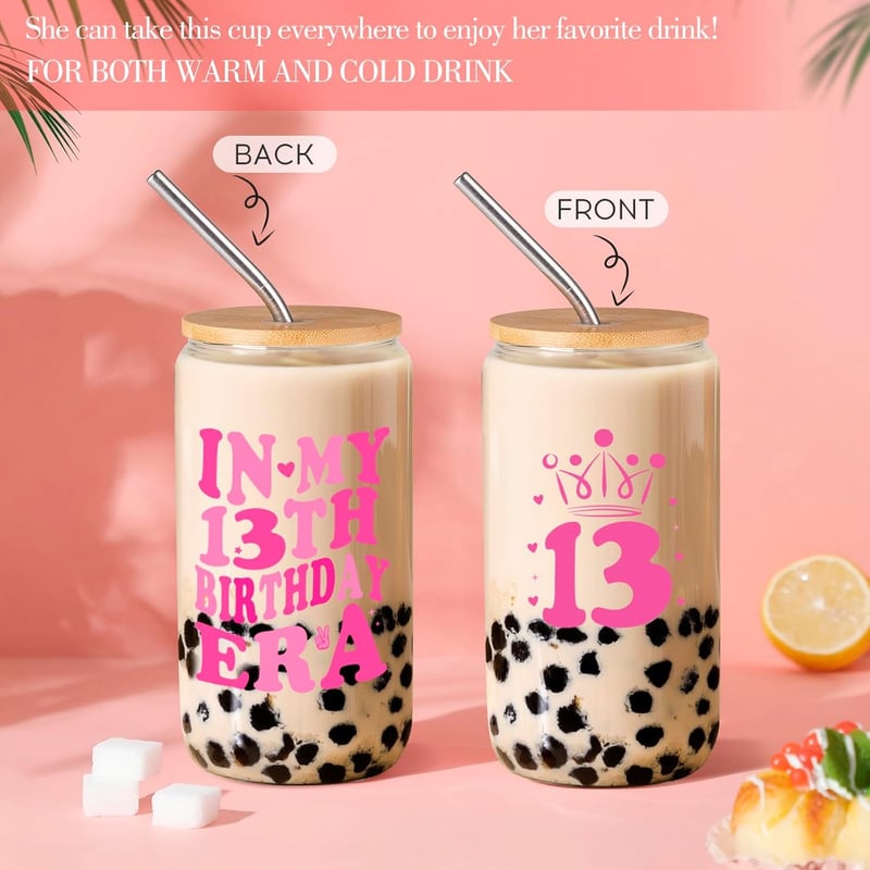 13th Birthday Gift Set for Girls with 13 Unique Presents