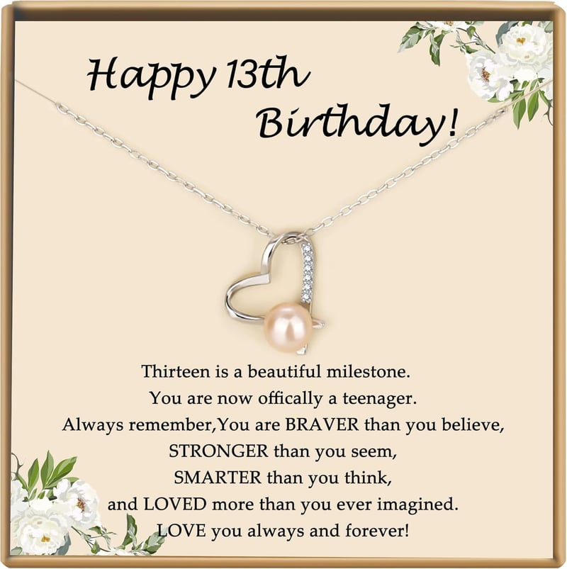 Sterling Silver Pearl Necklaces for Birthdays & Weddings