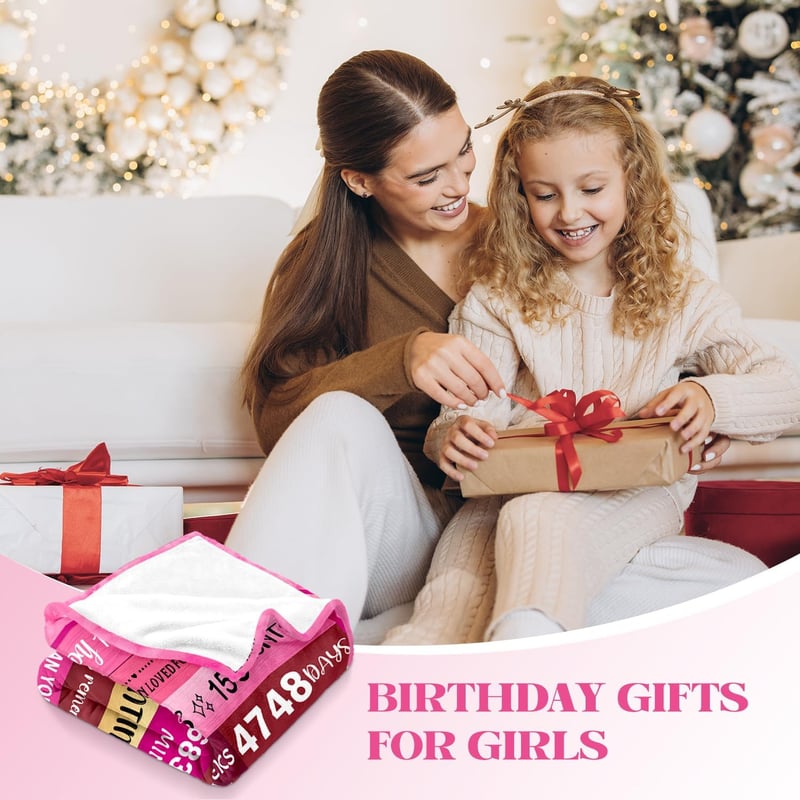 13th Birthday Gift - Cozy Blanket for Teen Girls 50