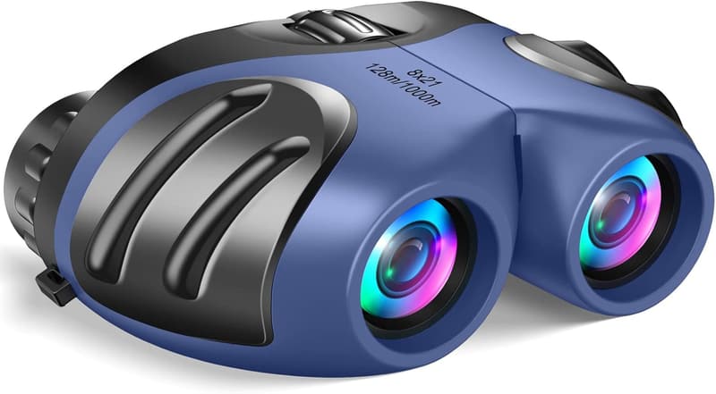Compact Shockproof Binoculars for Kids