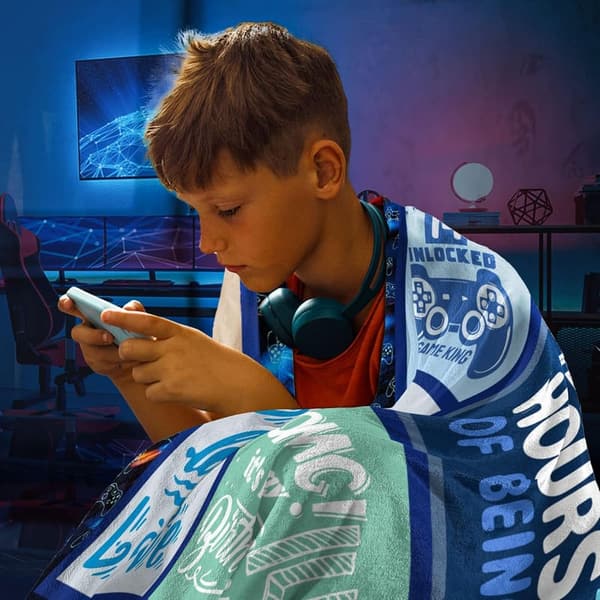 14th Birthday Gifts - 60x50 Inch Throw Blanket for Boys