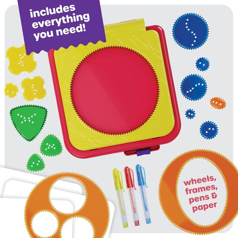 Spiral Art Kit for Kids Ages 6-12 - Creative Birthday Gift