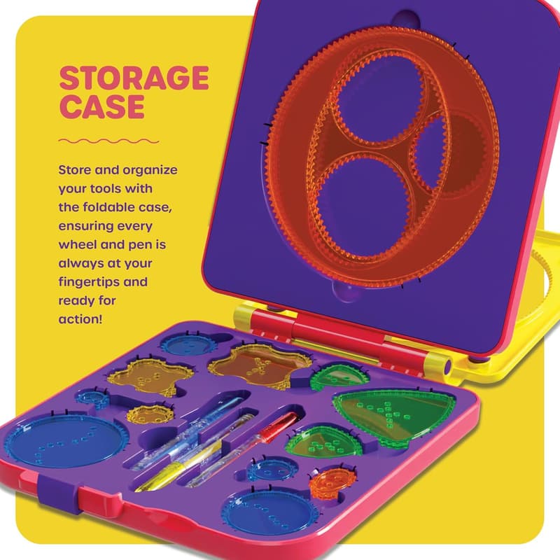 Spiral Art Kit for Kids Ages 6-12 - Creative Birthday Gift