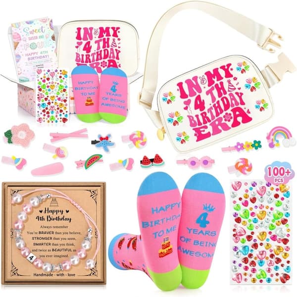 4th Birthday Gifts for Girls - Fun and Unique Ideas