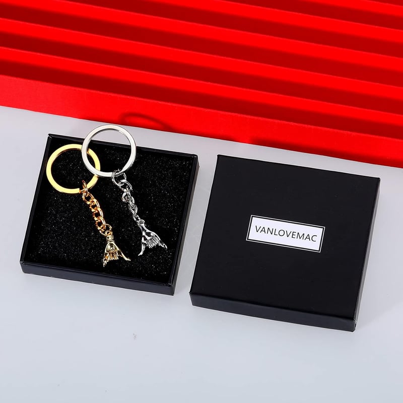 Couples' Pinky Promise Matching Keychain - Anniversary Gift