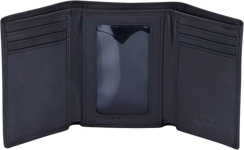 Men's RFID Blocking Trifold Leather Wallet