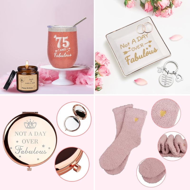 75th Birthday Gift Box for Women - Unique & Funny Ideas