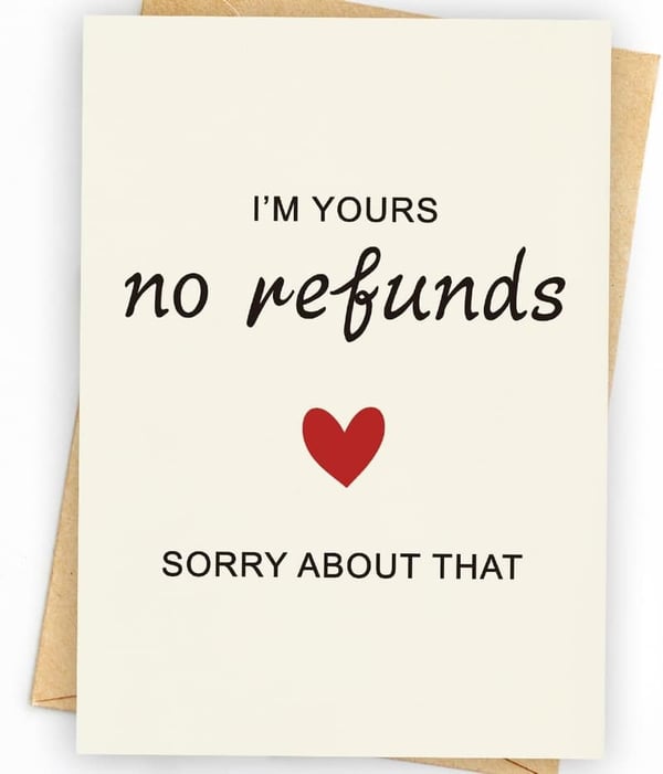 Funny Valentine’s Day & Anniversary Card for Couples