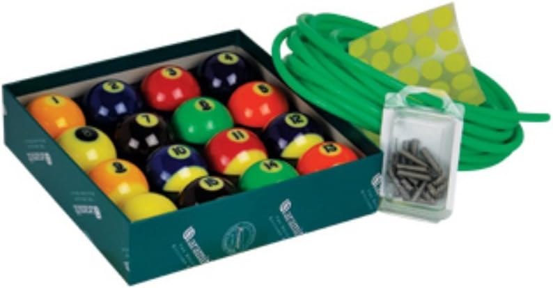 Glow in the Dark Billiard Table Kit with 16 Ball Set