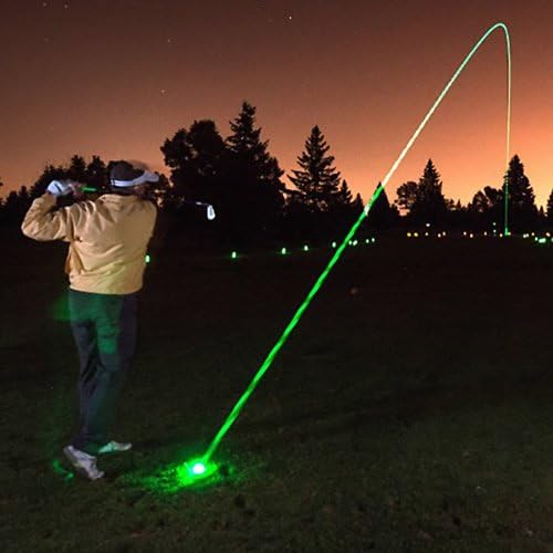 LED Golf Balls (6-Pack) - Professional Glowing Green Golf Balls