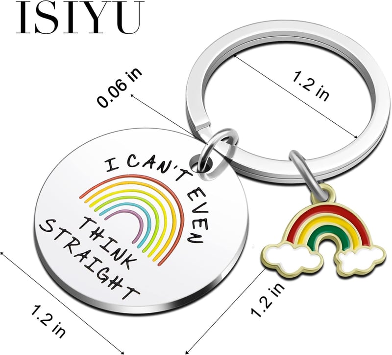 Pride Keyring - LGBT Gifts for Couples and Friends