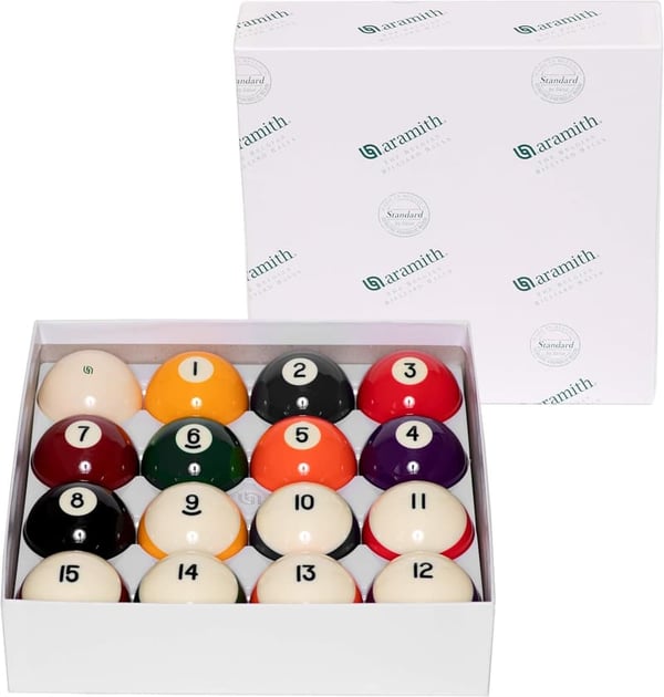 Aramith Standard Billiard Pool Ball Set with Magnetic Cue Ball