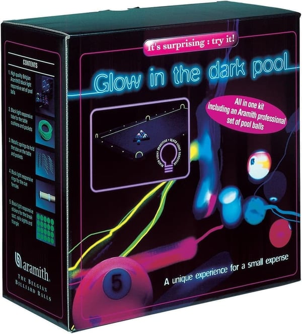 Glow in the Dark Pool Ball Set