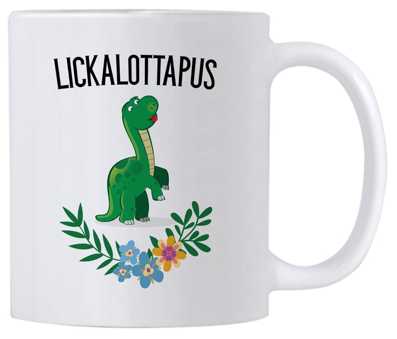LGBT Birthday Coffee Mug for Her - Lickalottapus, 11 oz