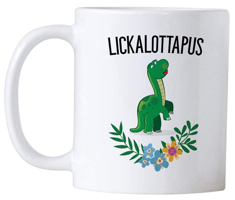 LGBT Birthday Coffee Mug for Her - Lickalottapus, 11 oz